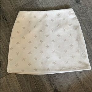 Altar'd State Cream Star Pencil Skirt